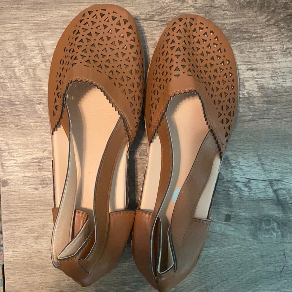 Boho Heeled Sandals Size 9